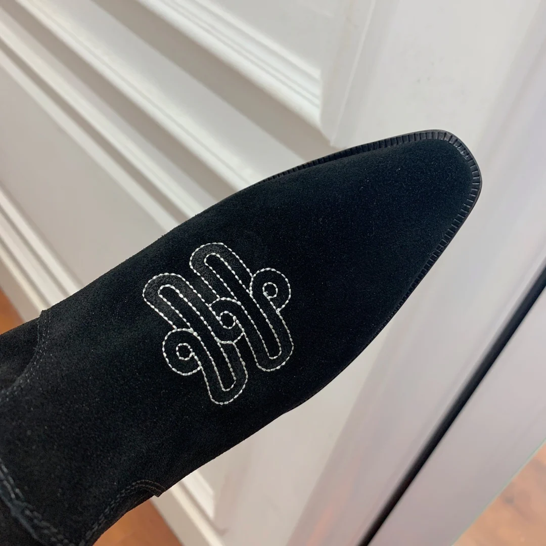 Hermes - Новинка сезона осень/зима 2022 - Вышитые высокие сапоги