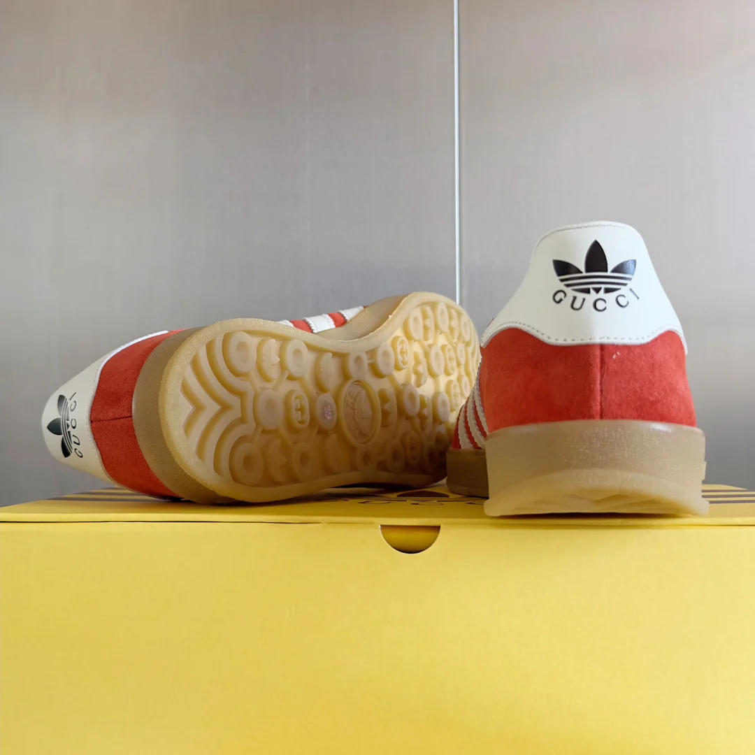 Скейтбордические кроссовки Gucci 2024 - красные