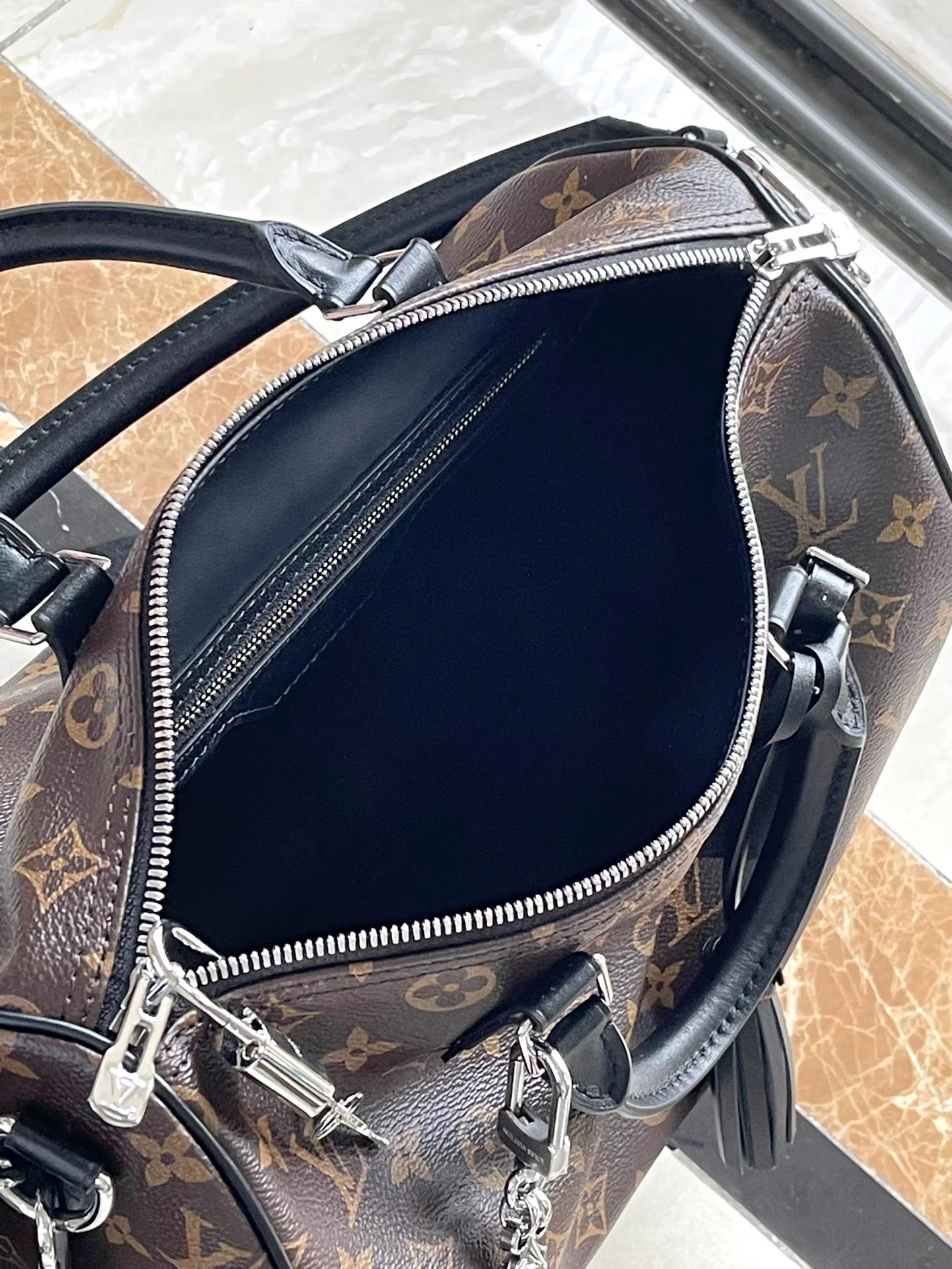 Сумка LV-m12243-speedy-soft-30-dark