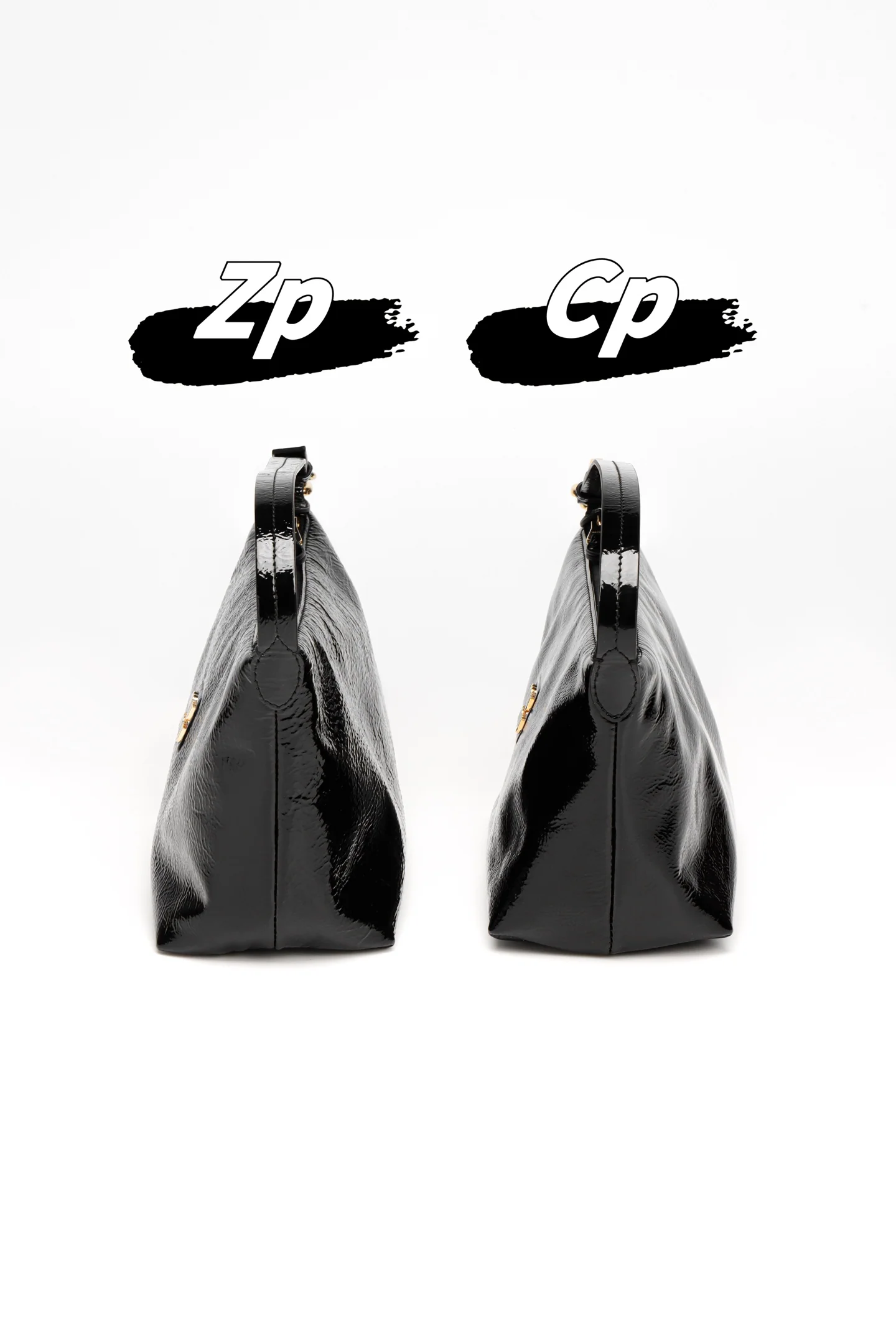 Сравнение косметичек/сумок для ланча из лакированной кожи Miu Miu