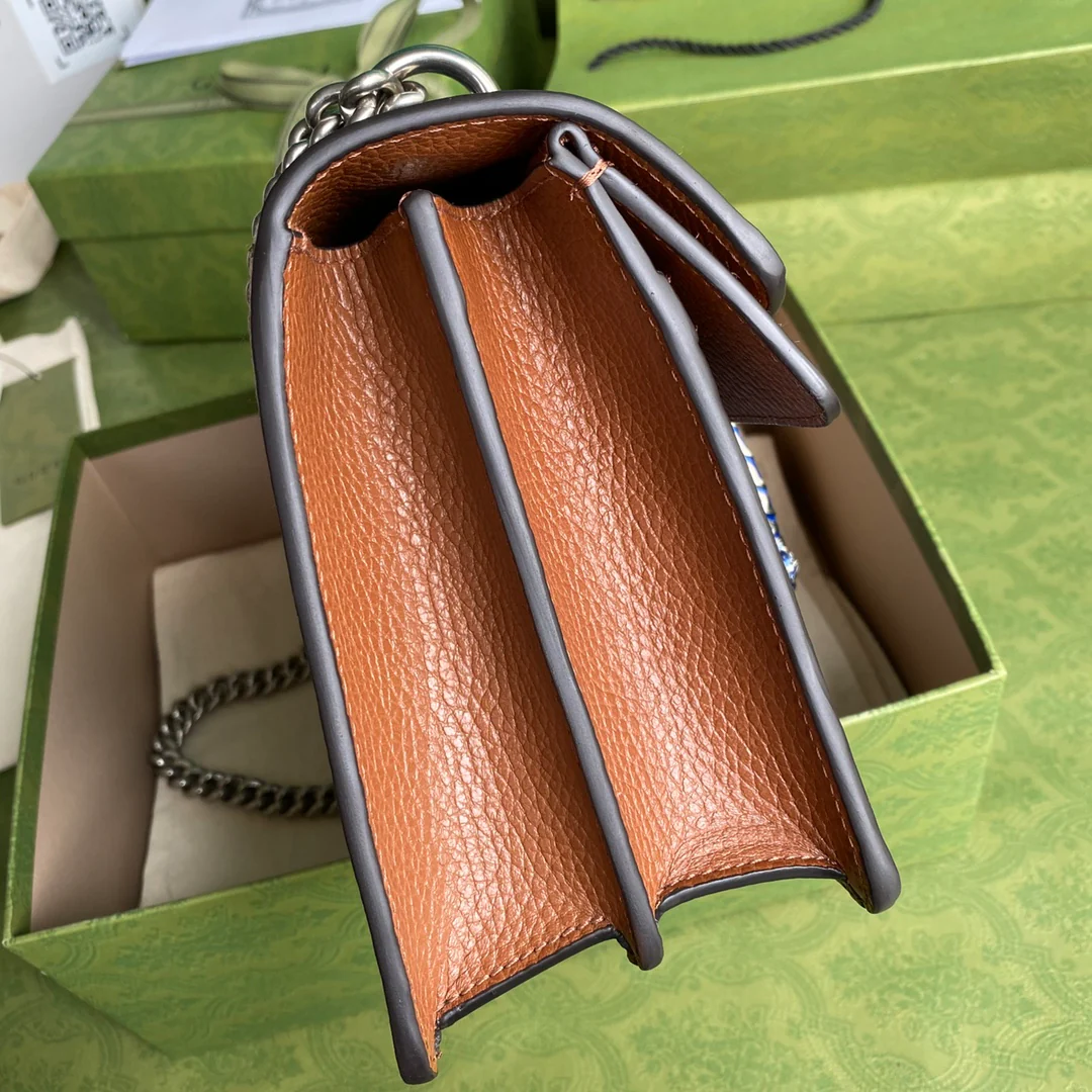 Gucci-丹宁系列酒神包