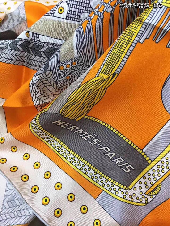 Шелковый шарф Hermes
