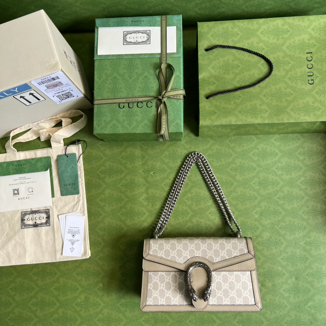 Сумка Gucci Dionysus через плечо - 28x18x9 см - 2 шт.