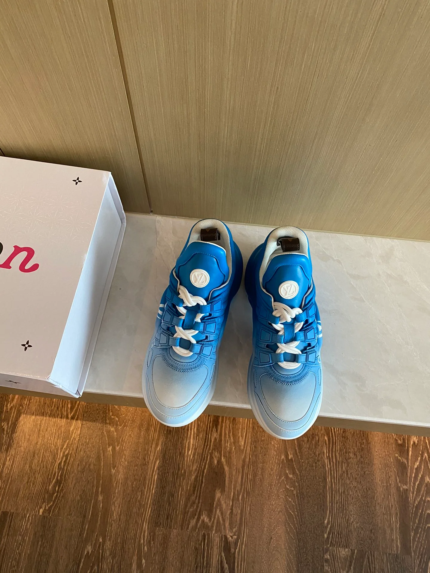 Обувь LV - кроссовки LV Trainer - 7