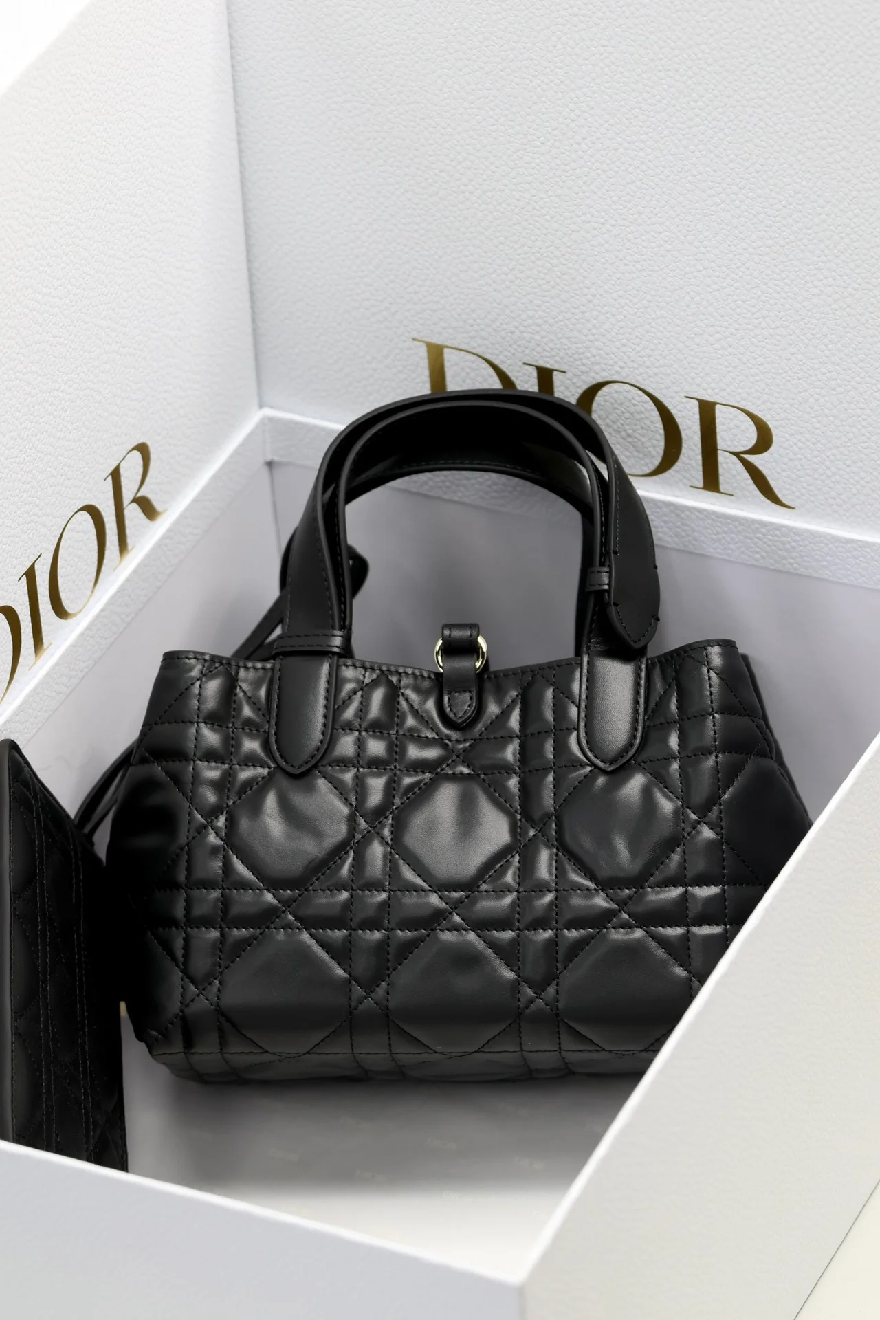 Маленькая сумочка Dior Toujours - черный - 1