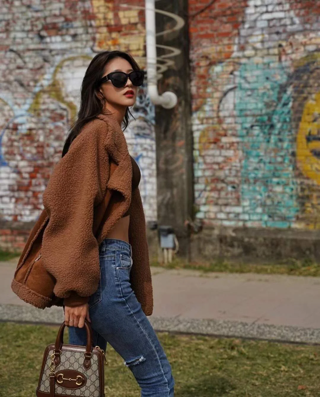 Gucci-1955迷你贝壳包