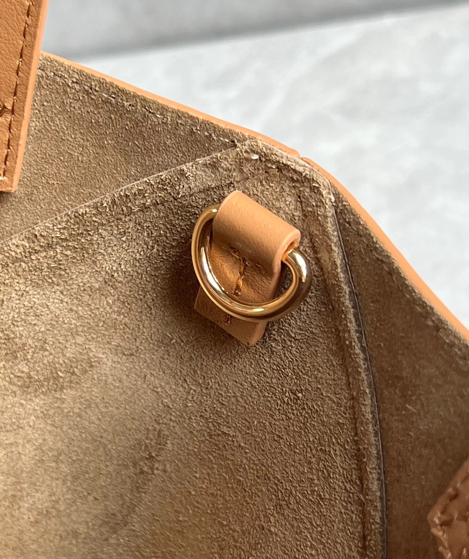 Сумка-тоут Loewe Puzzle Fold - Хаки - Мини