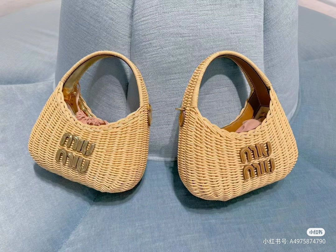 Miu Miu - Плетеная корзина для овощей - 1