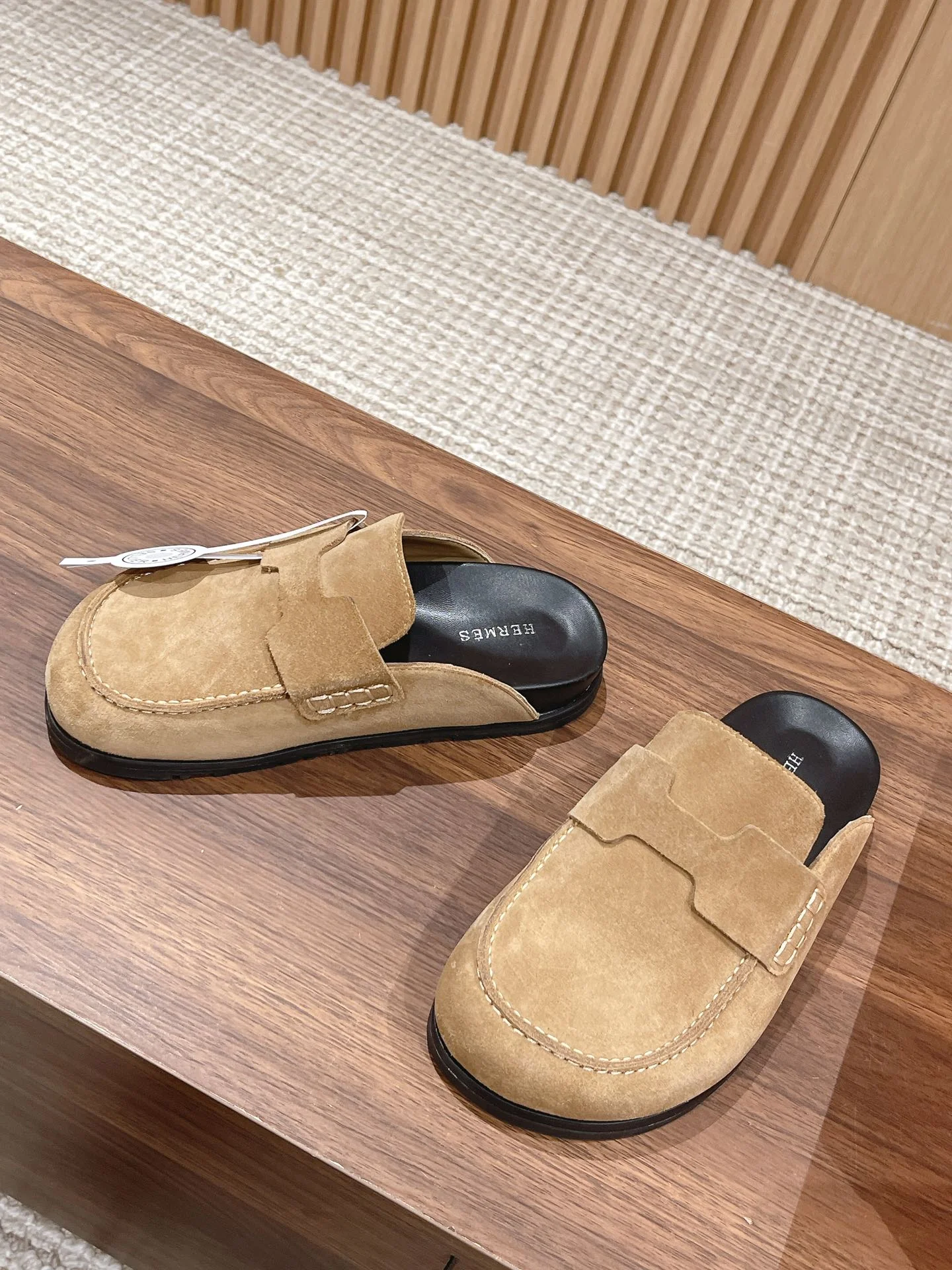 Биркенштоки Hermes - Светло-коричневые - 1