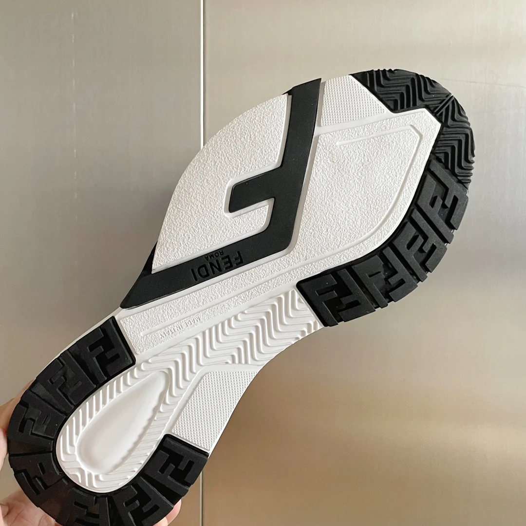 Fendi - Повседневные кроссовки - Бело-синие