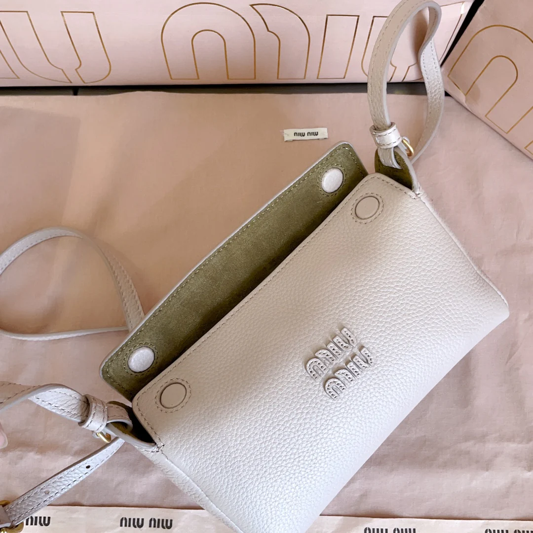 Сумка через плечо Miu Miu-5be097, розовая.