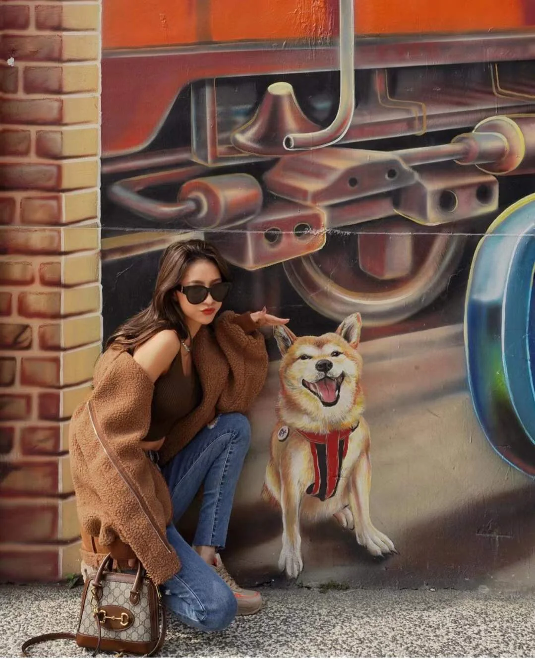 Gucci-1955迷你贝壳包