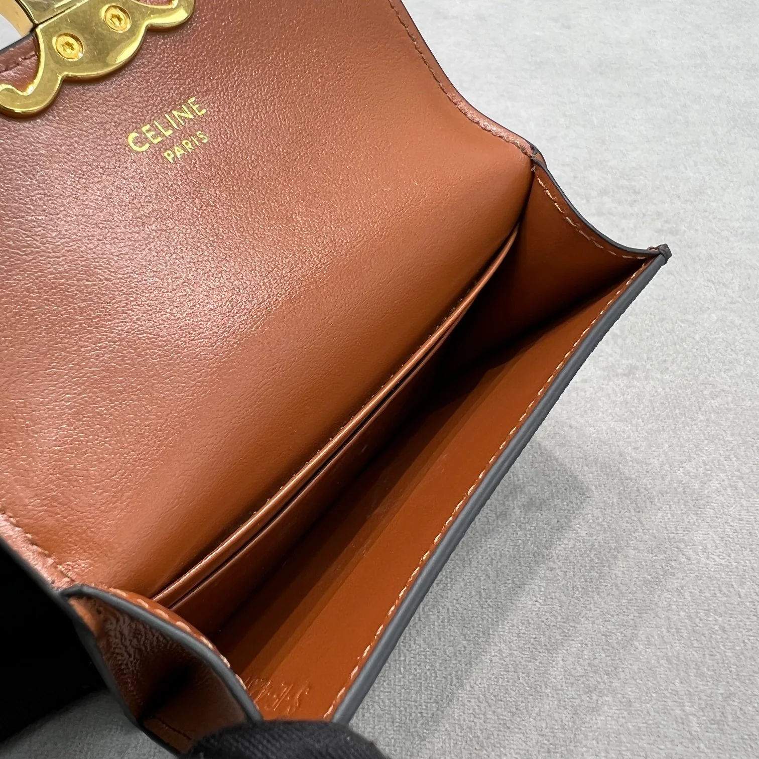 Celine-TRIOMPHE 老花 钱包卡包