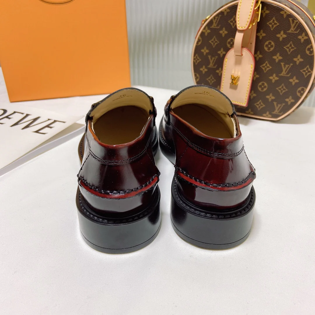 Лоферы на платформе Tods - 1