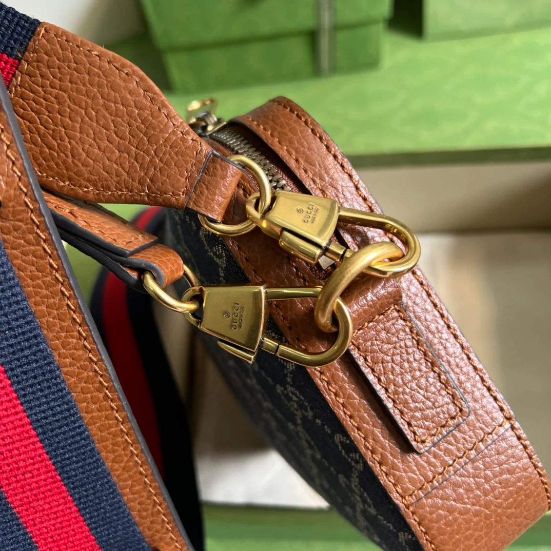 Gucci - Винтажная джинсовая сумка для фотоаппарата - 1