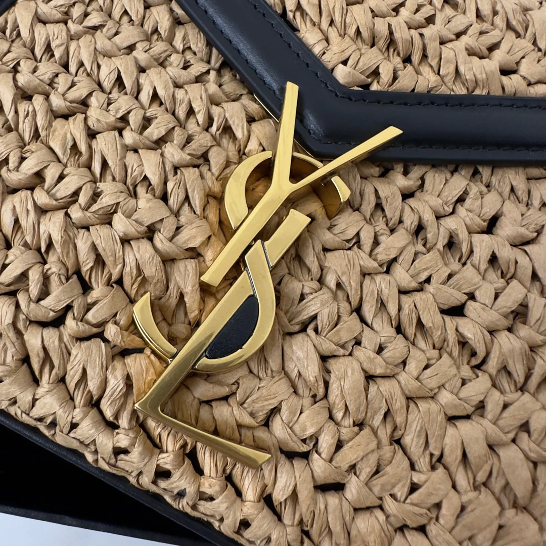 YSL Cassandra 20cm Small Straw Series