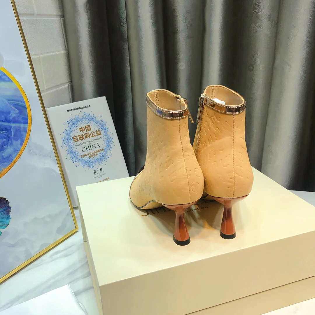 Ботильоны на низком каблуке Jimmy - 1