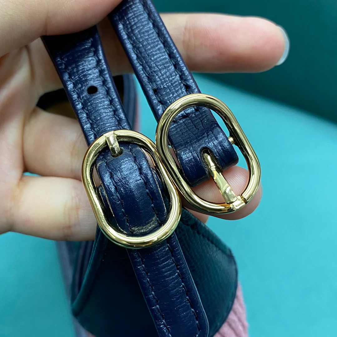 Gucci Jackie 1961 Полосатый бархат - 1