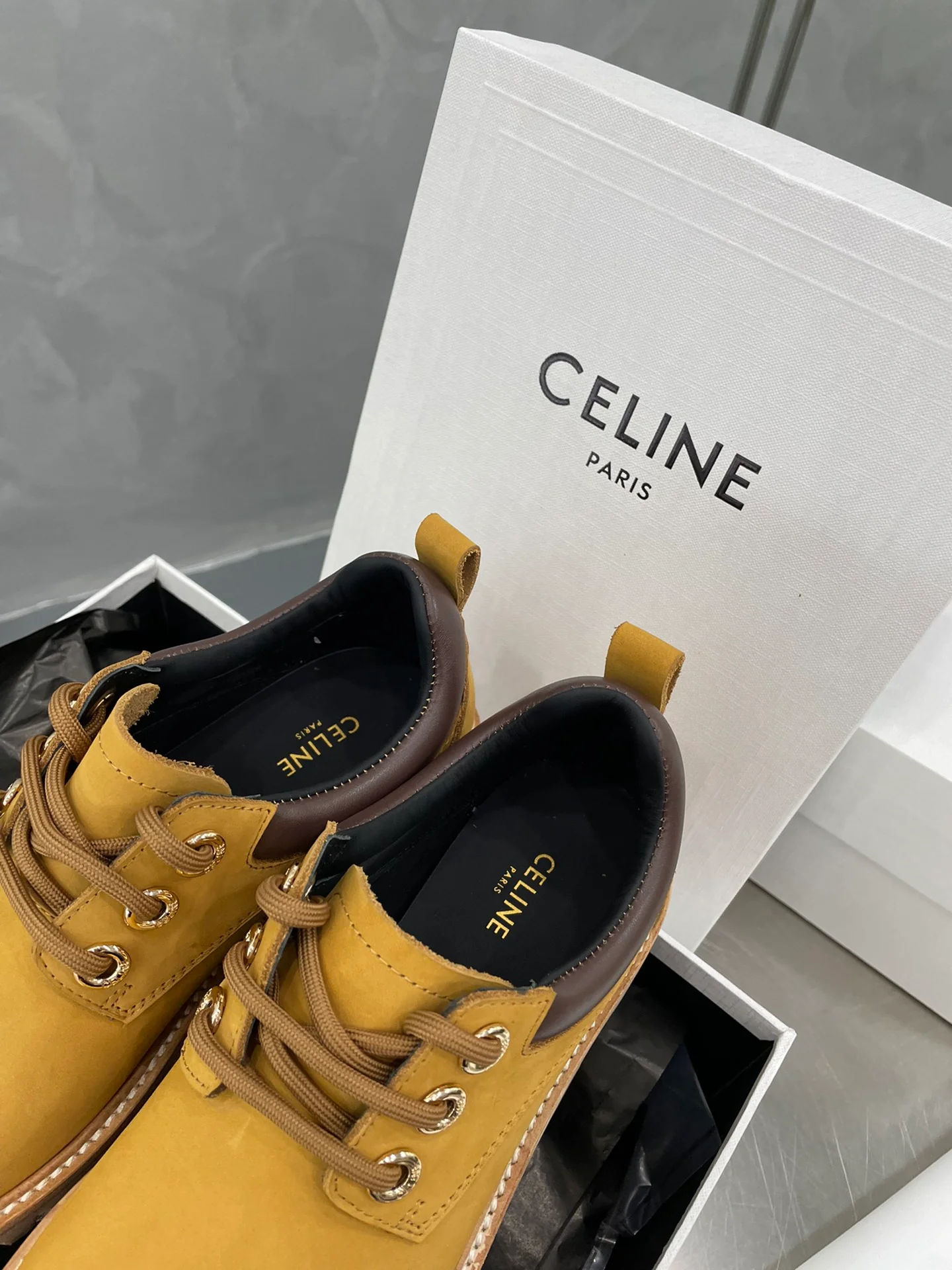 Сапоги для верховой езды Celine - модель унисекс - изображение из коллекции