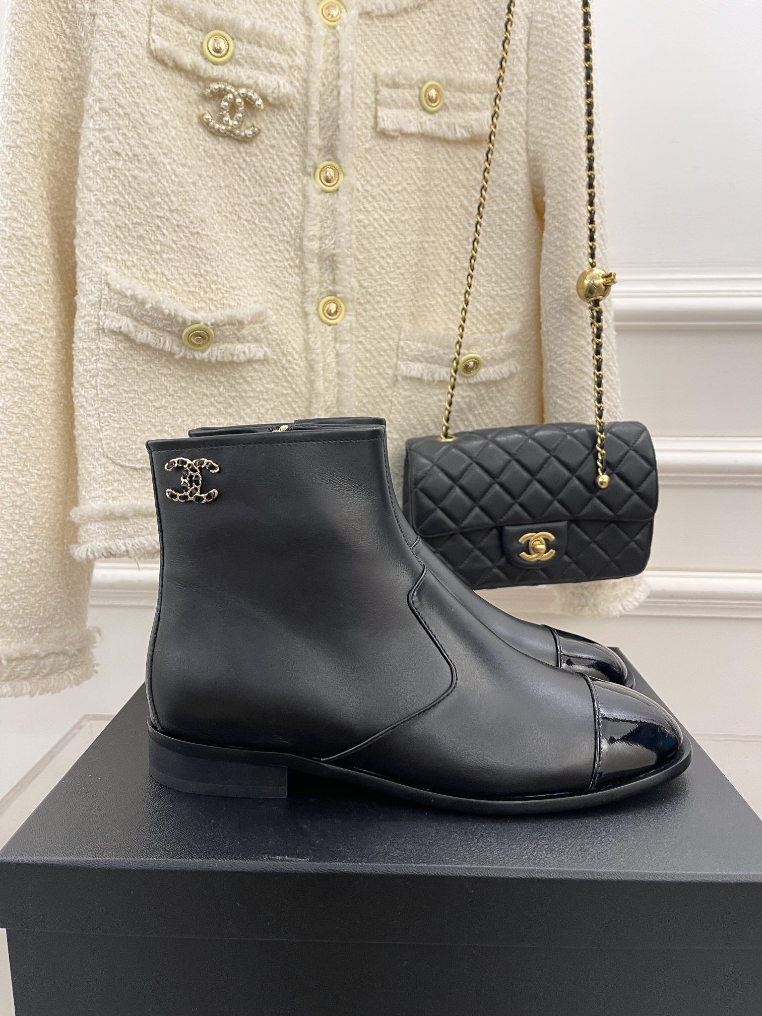 Новинка весны 2022 года от Hermes - Ботильоны - Черные