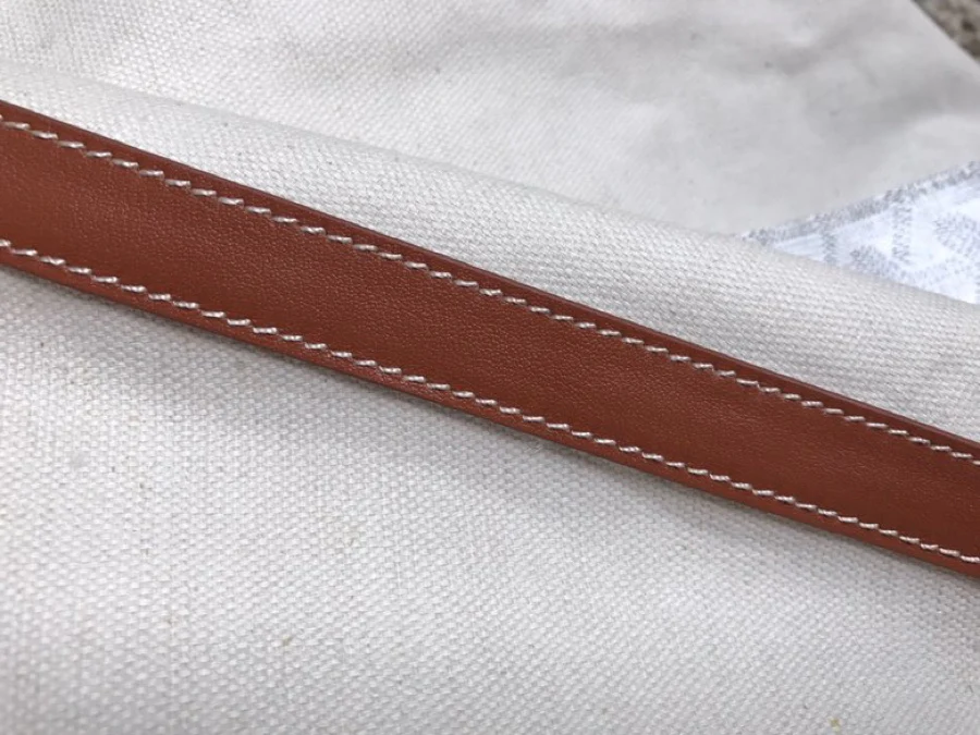 Новинка 2018 года от Goyard - в стиле Сунь Цзяня - двусторонняя пляжная сумка - белая