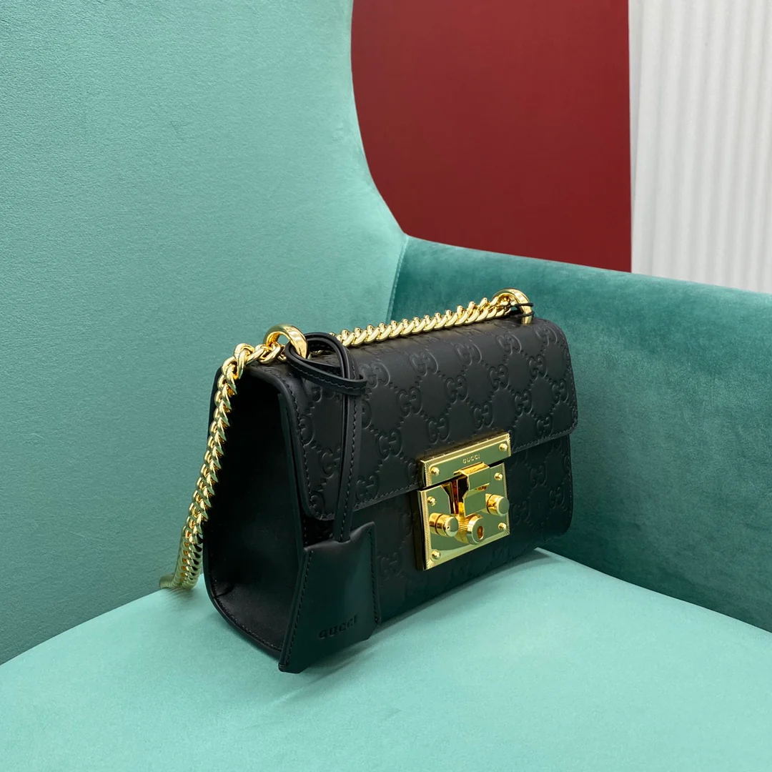 Замок Gucci - Маленький квадратный замок - 20-13-8 см