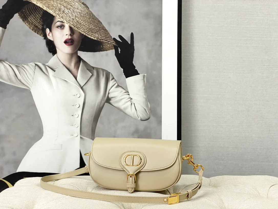 Сумка Dior Bobby Series East-West-Underarm Bag-Apricot