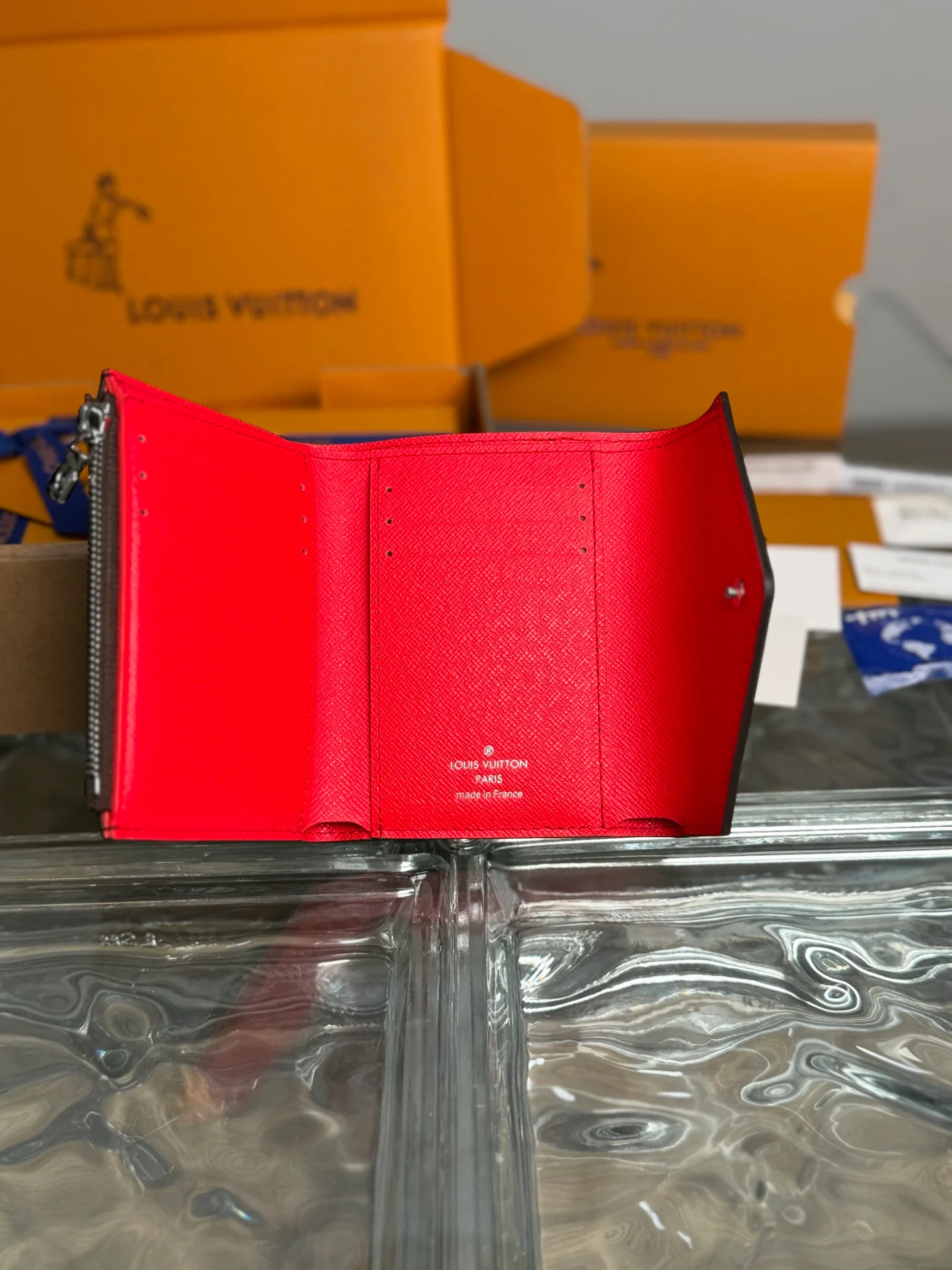 LV-m12387-victorine-wallet - Персиково-розовый