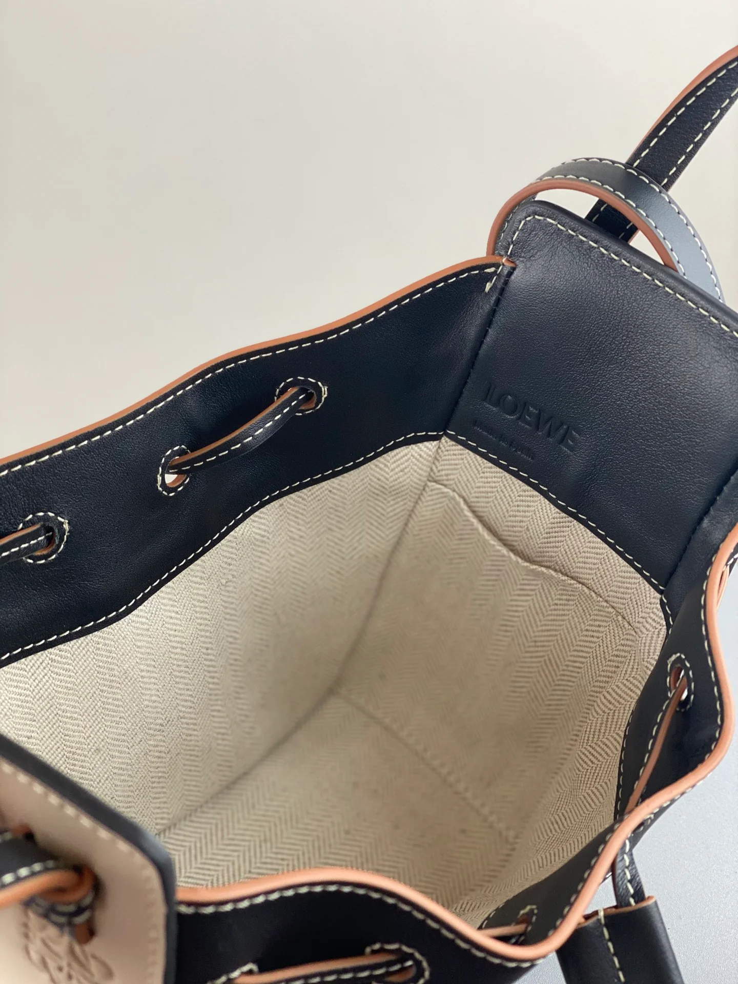 Сумка-гамак Loewe Mini Hammock Bag - из телячьей кожи - 2 шт.