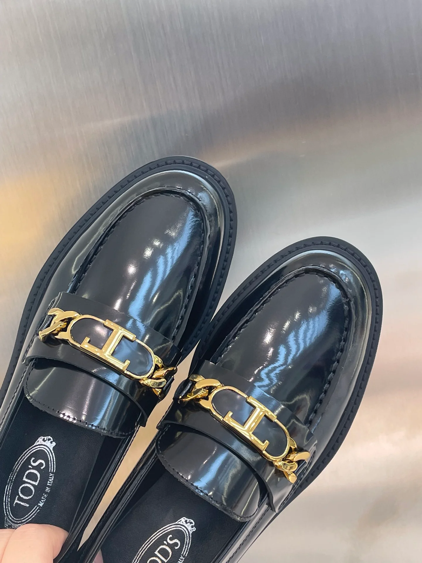 Лоферы Tods-td с пряжкой