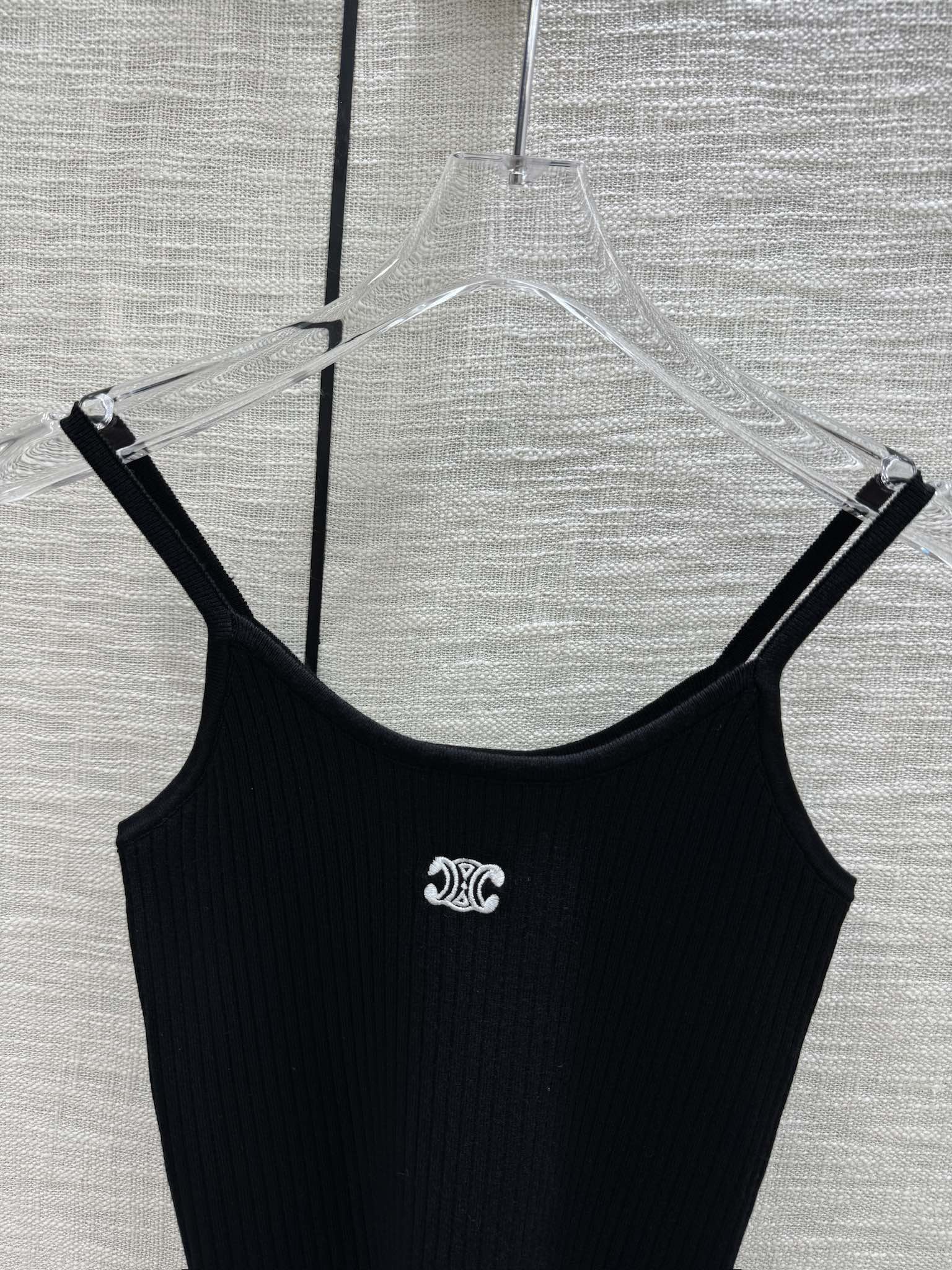 Вязаный жилет Celine-2403, черный