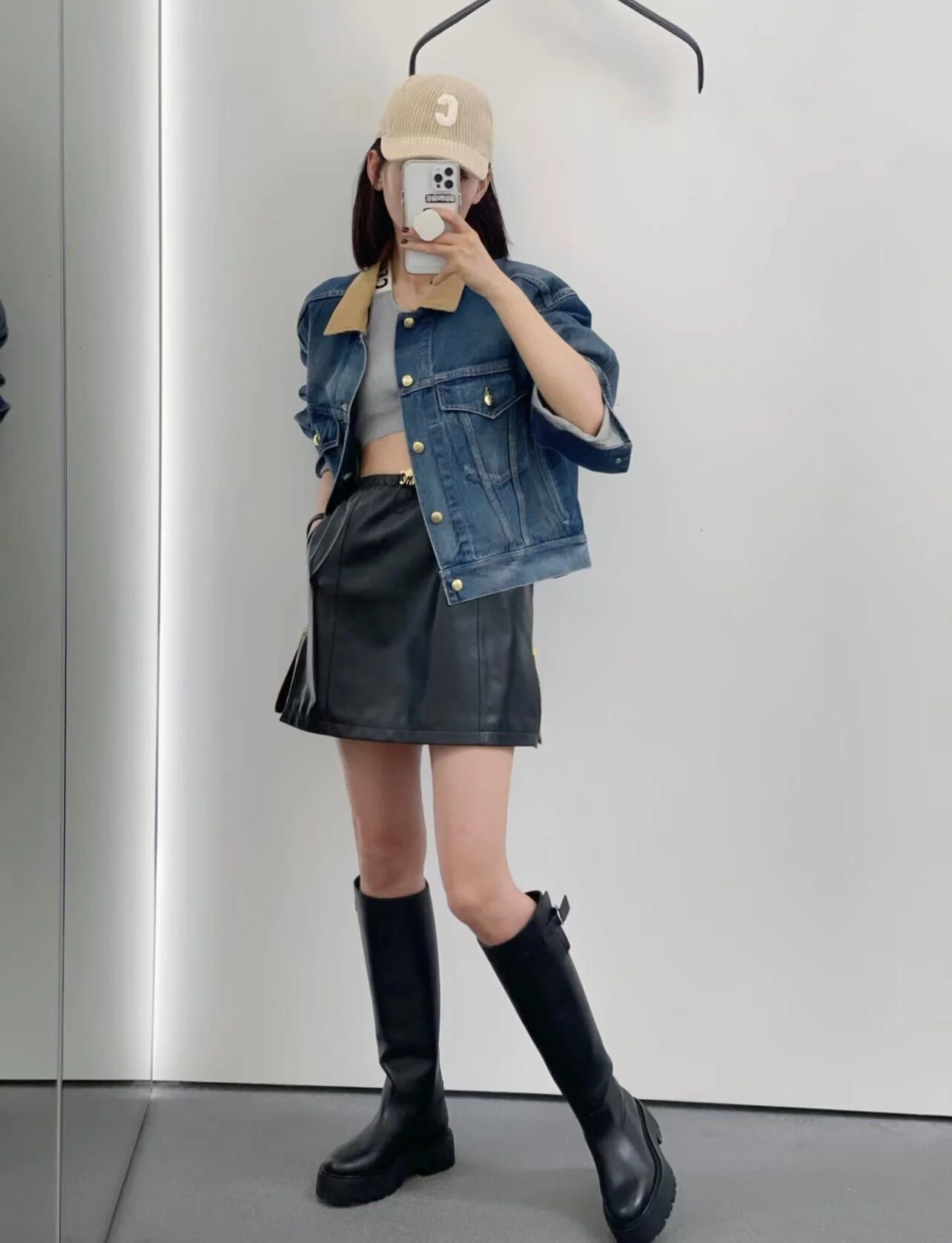 Ботинки Celine Knight 2024 - черные