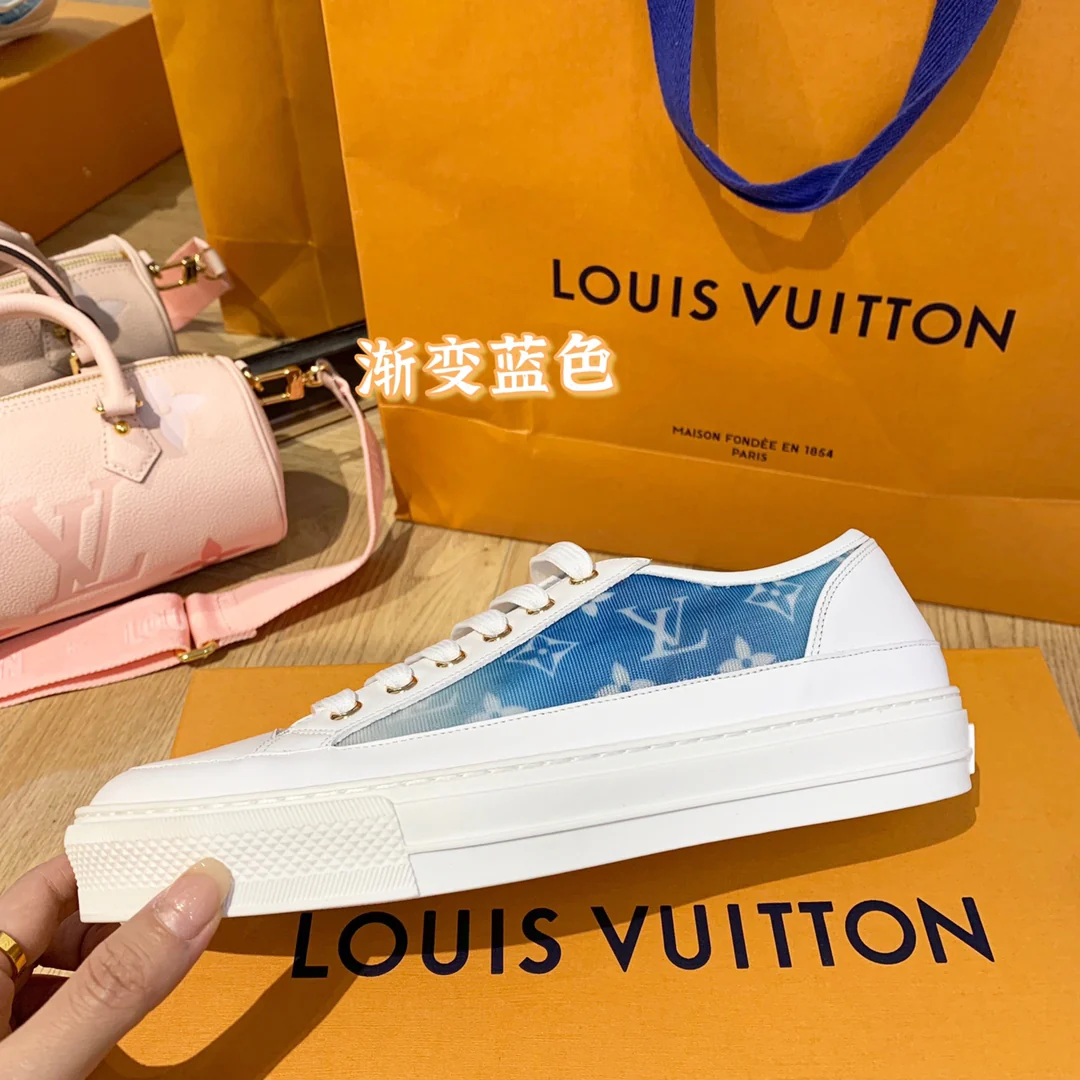 Обувь LV - LV Charlie - Весна 2022 - Низкие - Синие