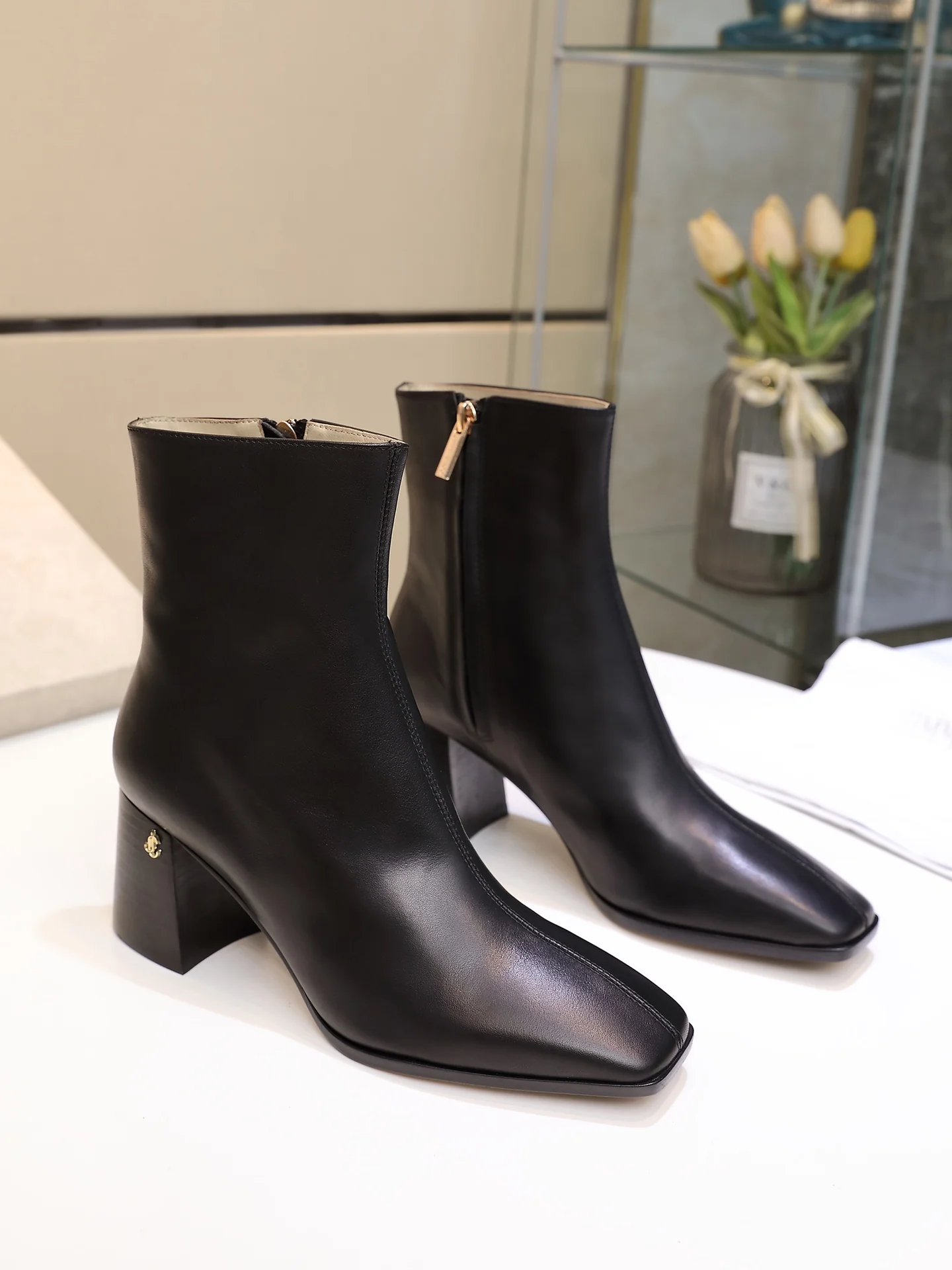 Ботинки Jimmy с квадратным носком