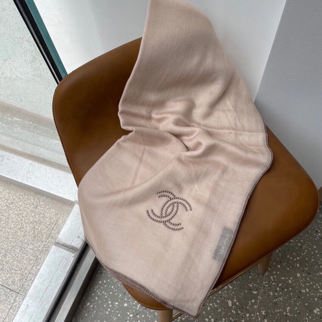 Кашемировый шарф Chanel - 105 см - 180 см