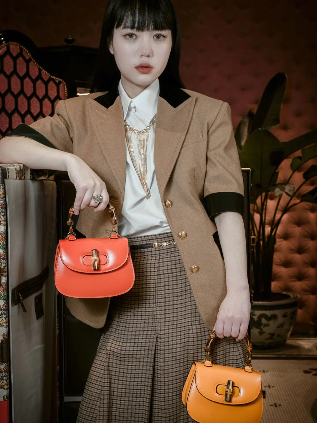 Gucci - Коллекция ретро-сумок из бамбука - 5