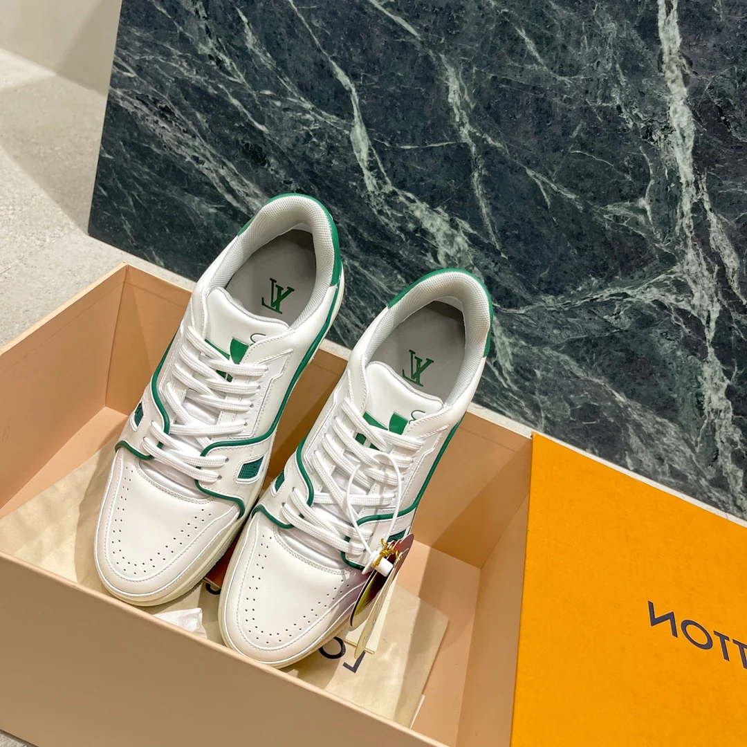 LV - Кожаные кроссовки - Повседневная обувь - Мужские - 4