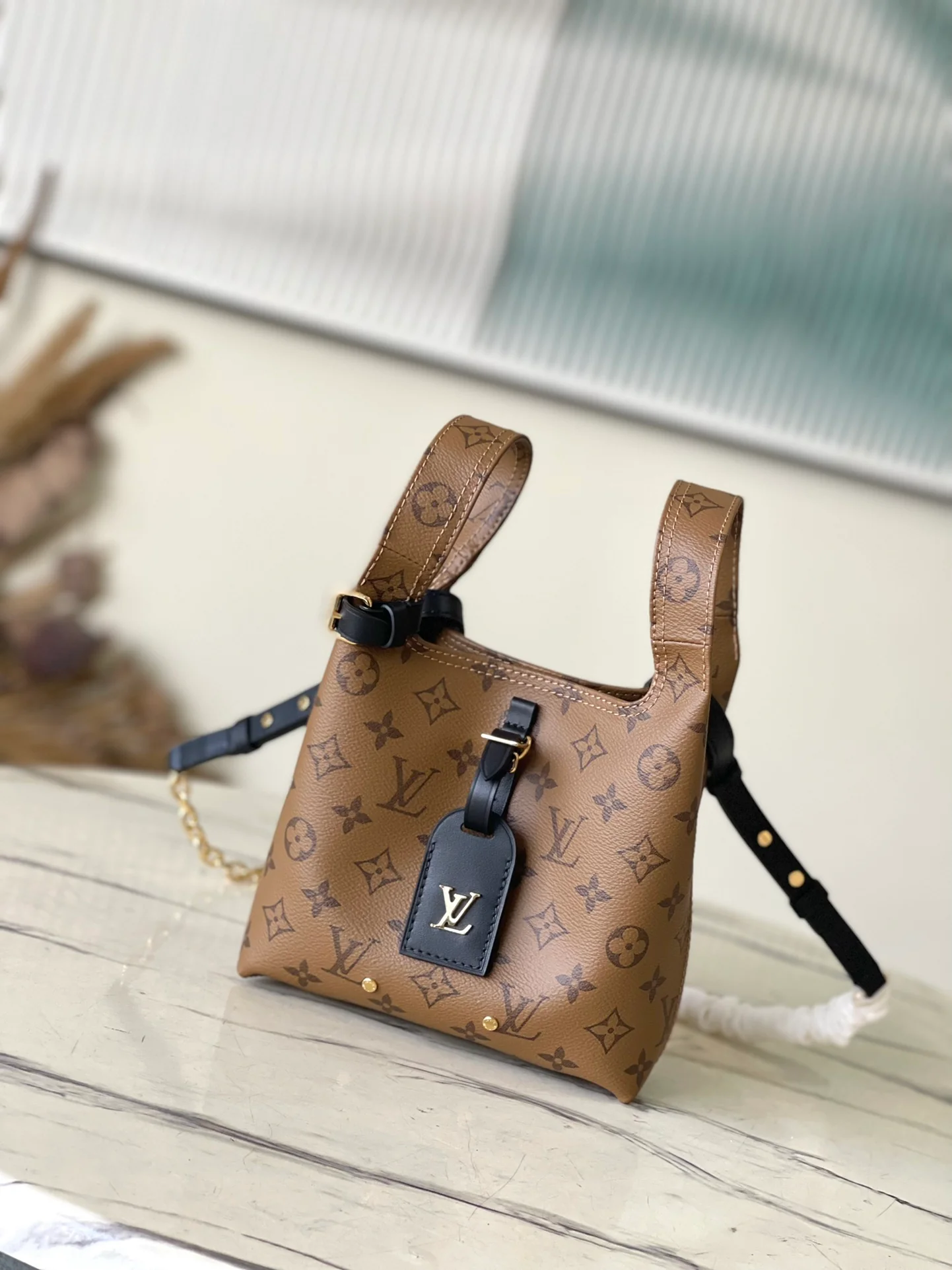 m46816-LV-Atlantis Сумка-желтая с монограммой, маленький размер