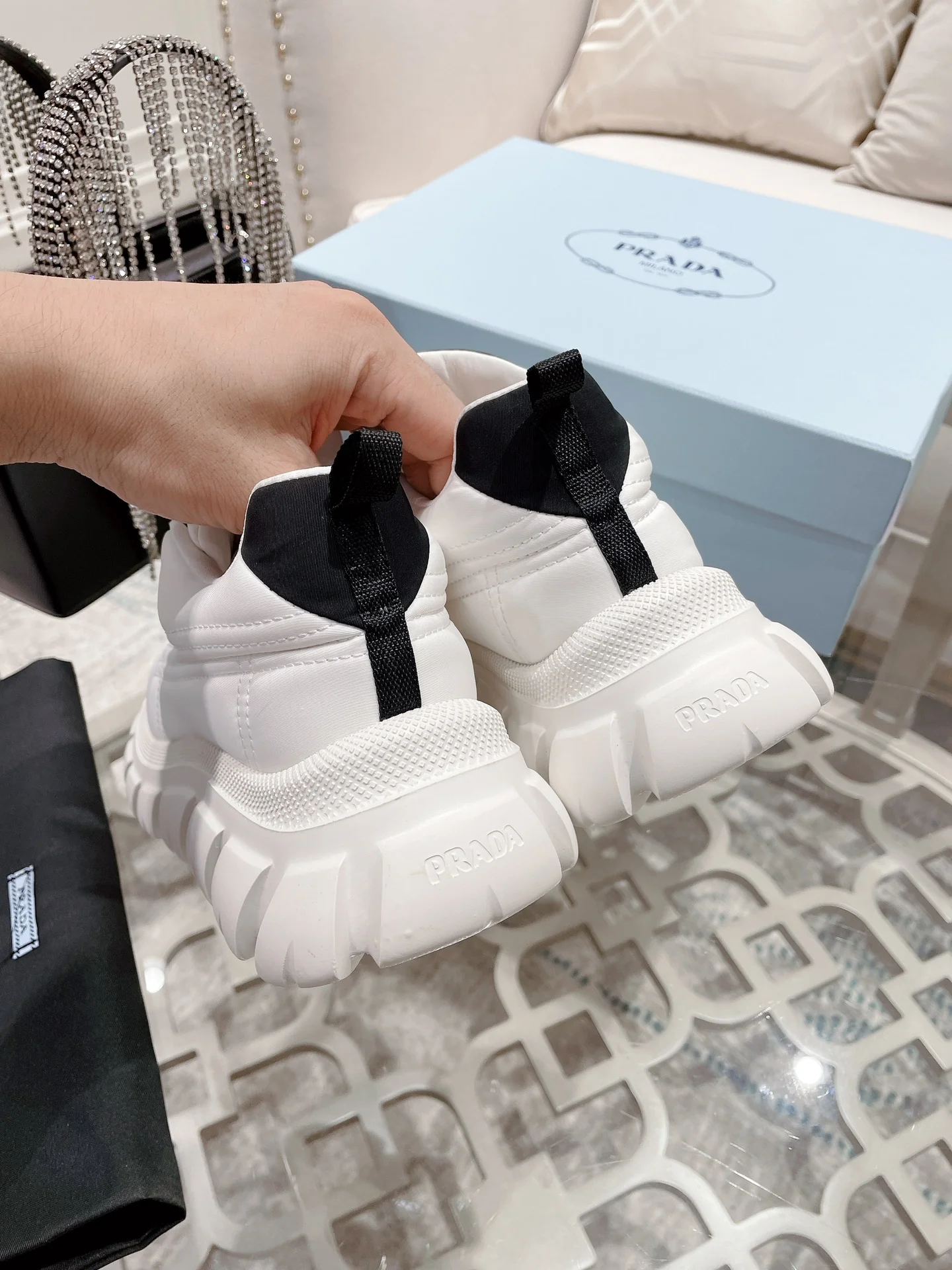 Обувь Prada - Prada - сверхлегкая - кроссовки - повседневная обувь