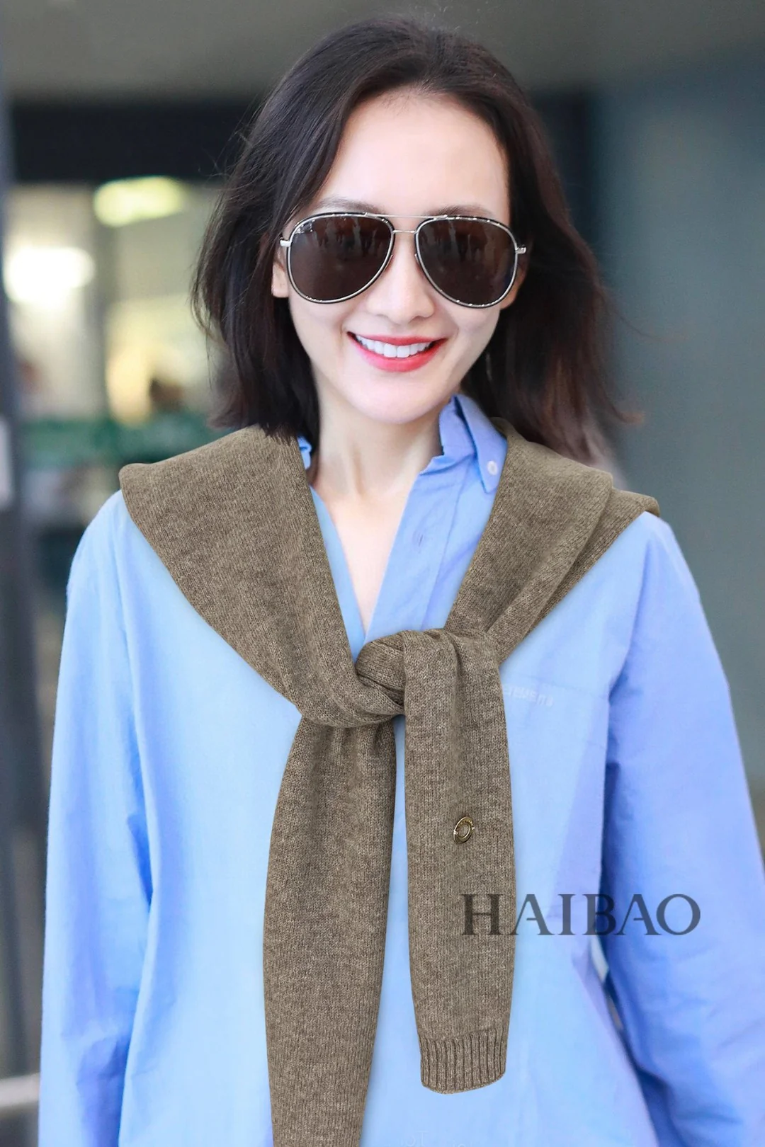 Однотонная кашемировая шаль Loro Piana - 100 г - Кашемир Consinee - Цвет какао