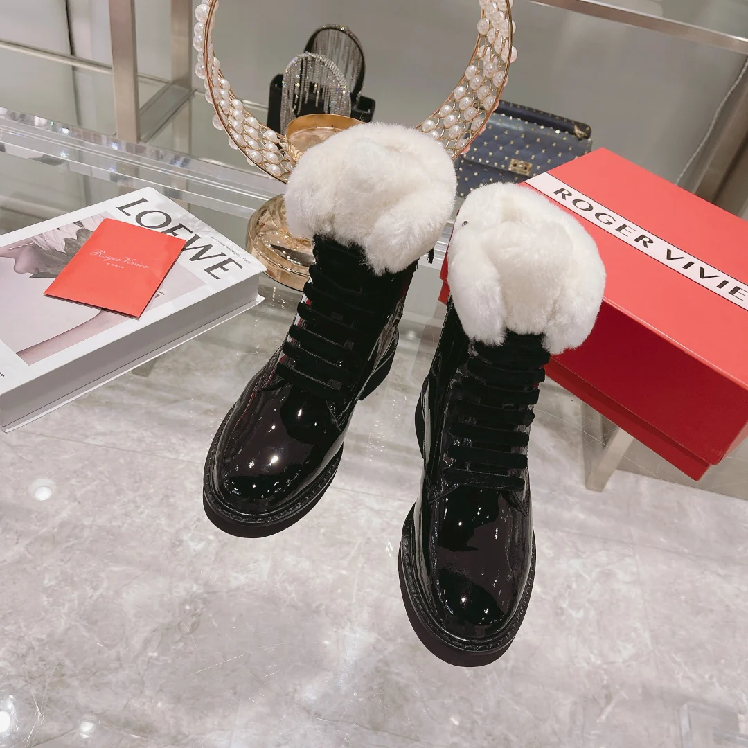 Обувь для автодомов - шерстяные ботильоны