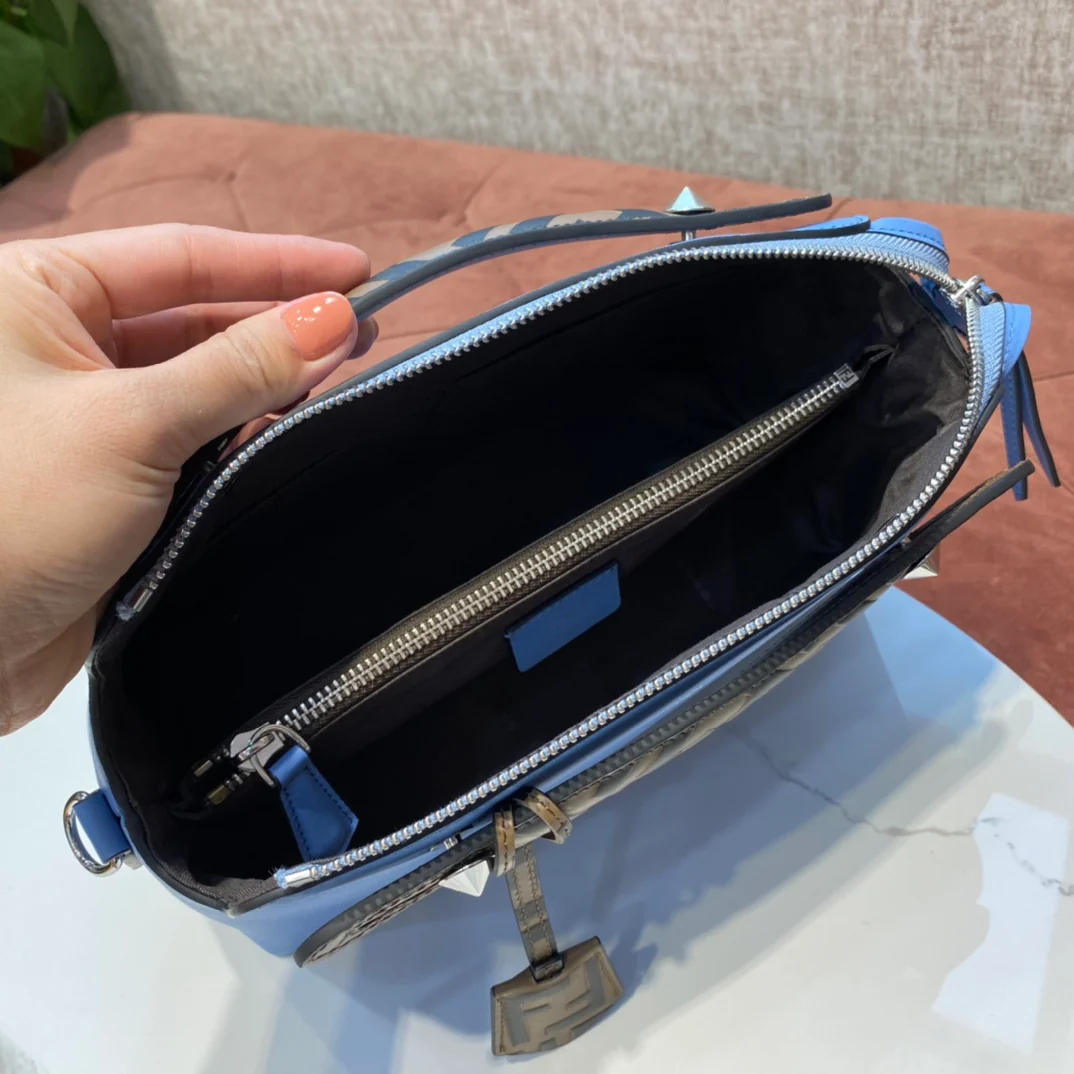 Сумка Fendi by the Way Boston - синяя