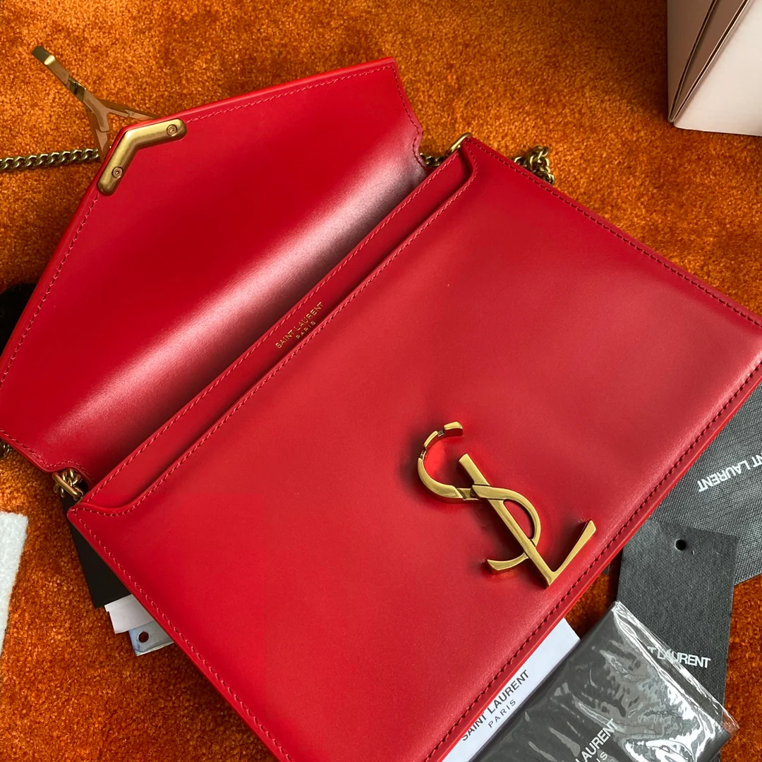 Сумка-конверт YSL Cassandra из плетеной ткани - 1 шт.