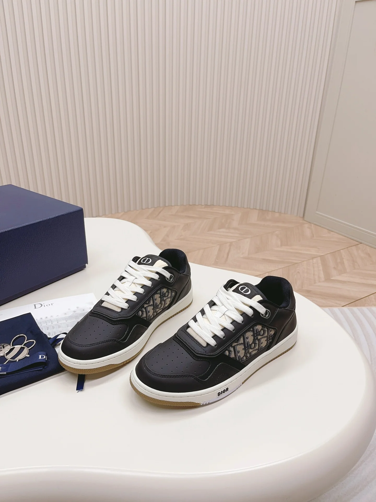 Dior B27 серия - Низкие повседневные кроссовки - Унисекс - Черные