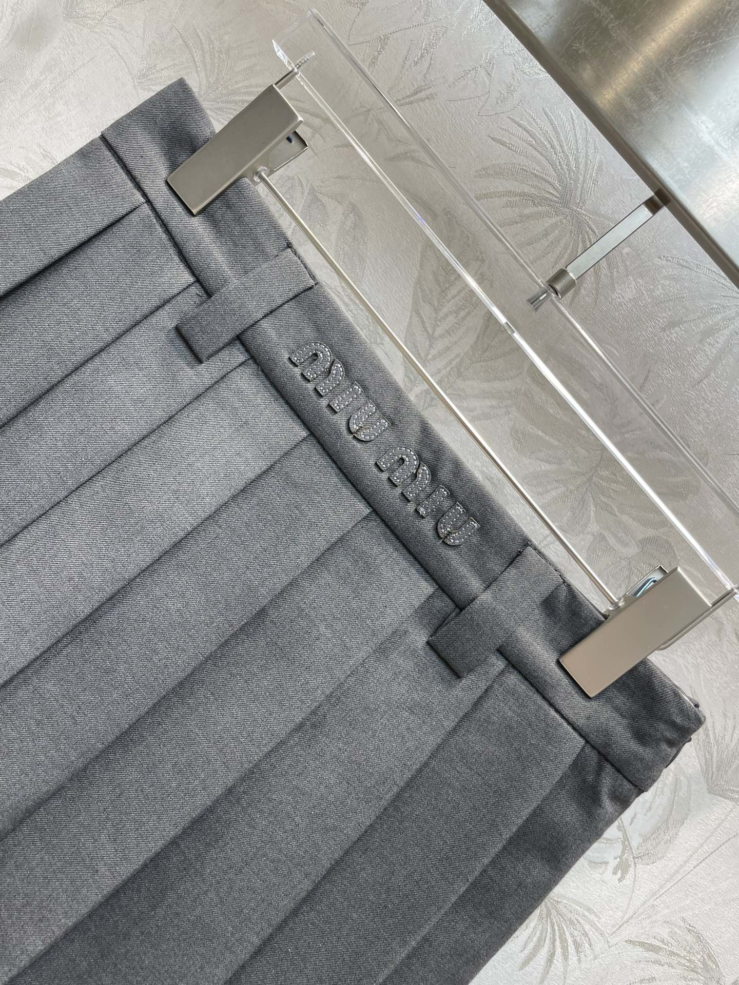 Miu Miu - 2404 - 24 Весна/Лето Новинка Плиссированная юбка в корейском стиле