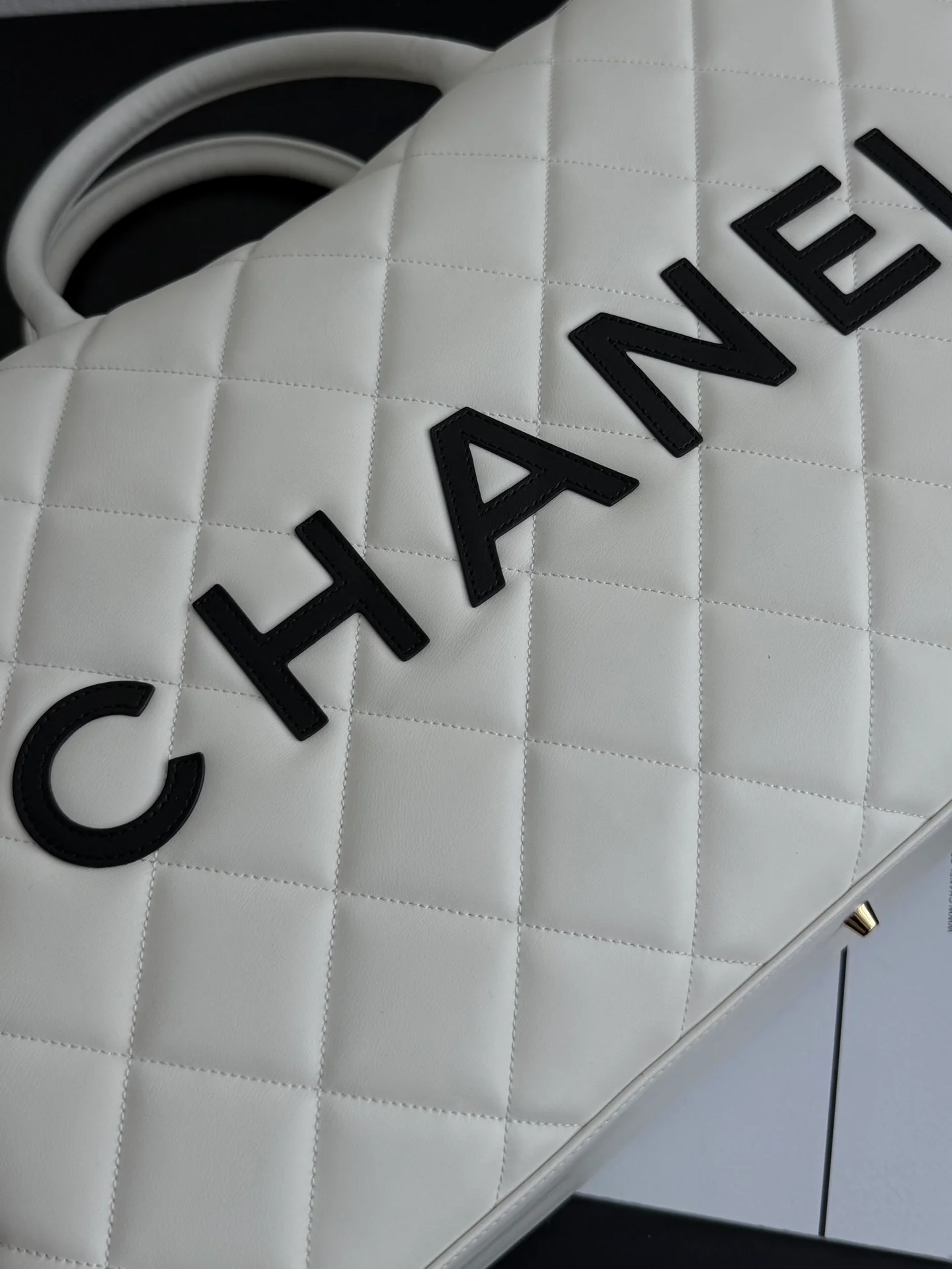 Сумка для переноски шаров для боулинга 25 пенсов - белая.