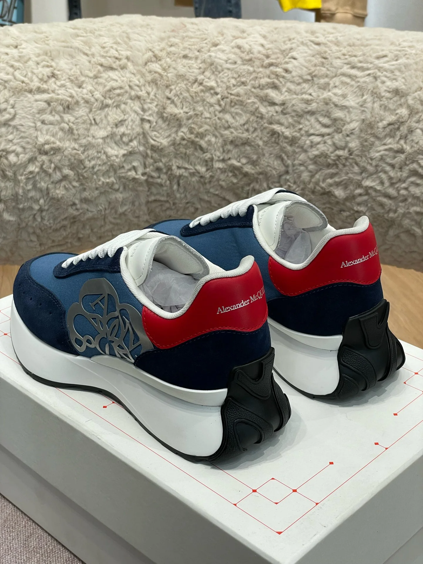 Кроссовки для бега McQueen весна/лето 2022 (парные)