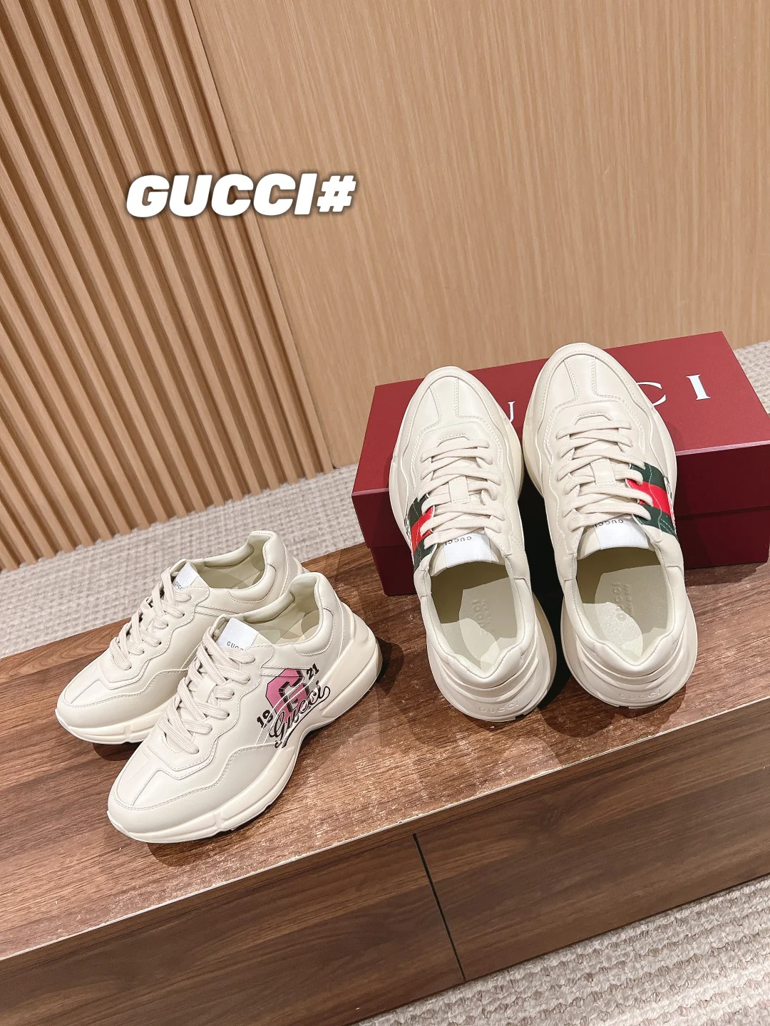 Фото коллекции Gucci 2024 Dad Shoes.