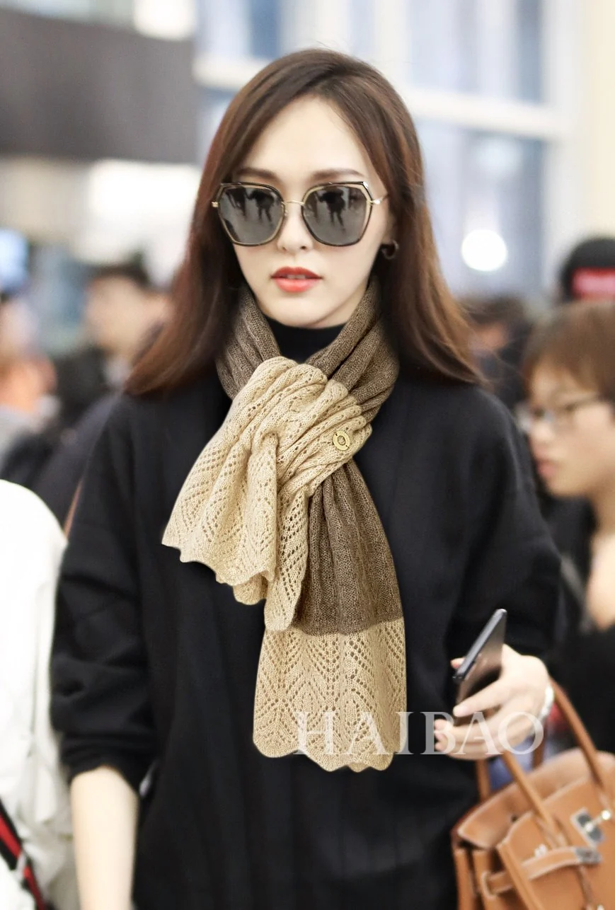 Вязаный шарф-воротник Loro Piana - 100 г кашемира - 1 шт.