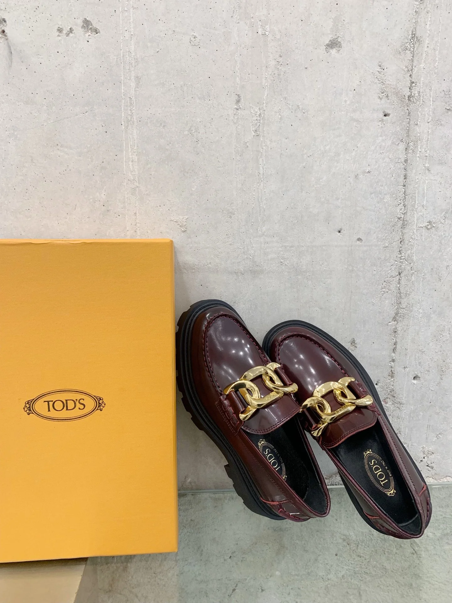 Лоферы на платформе Tods - 6